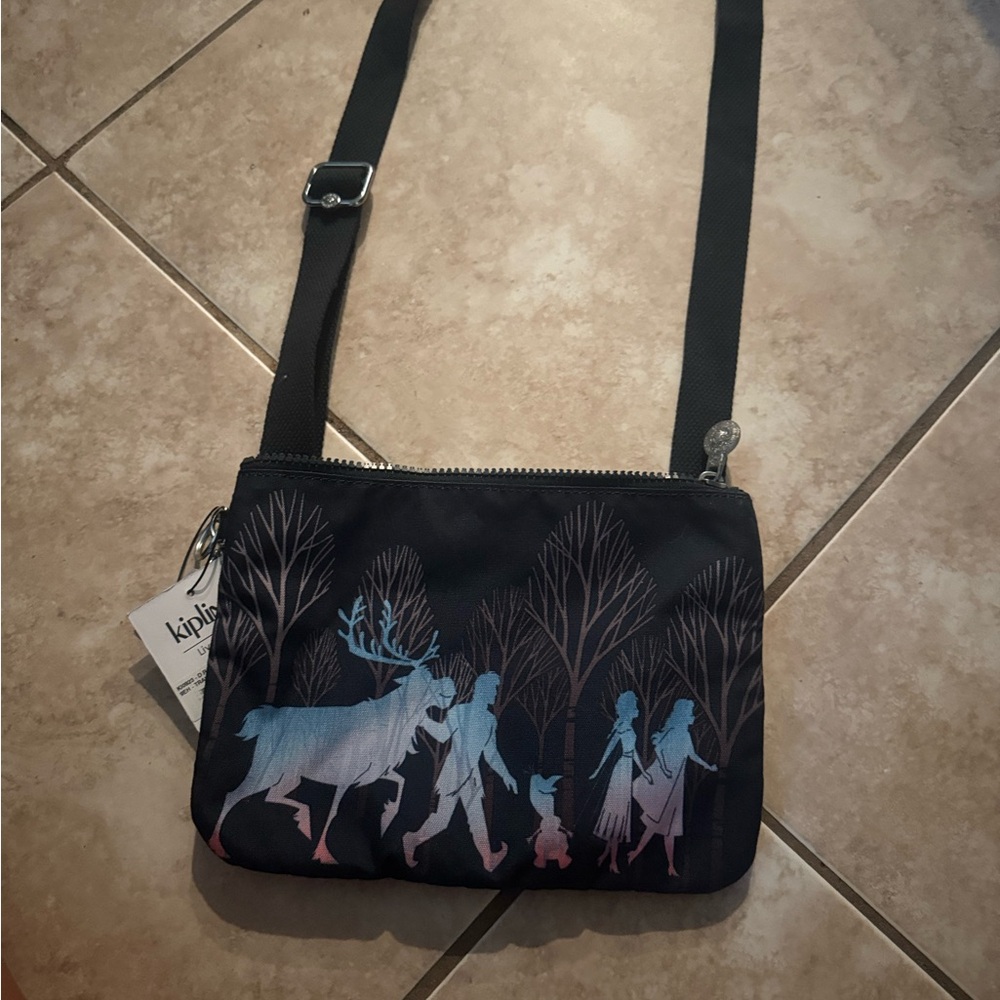 Kipling D Raina B Traveling North R Frozen II Bag - Matching Kipling Wallet NWT